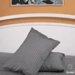 طقم ملايه استرايب مقلم قطن - 3 قطع - Image 5