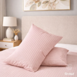 طقم ملايه استرايب مقلم قطن - 3 قطع - Image 9