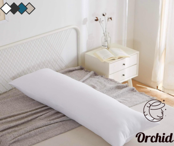 مخدة مايكروفايبر الطويلة - اوركيد