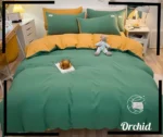 كفر لحاف أوركيد دبل فيس - قطن ناعم بسوستة - Image 2