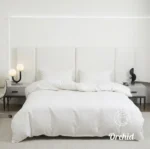 كفر لحاف أوركيد قطن ناعم بسوستة-3 قطع - Image 2