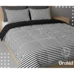 كيس لحاف بسوسته منقوش-اوركيد - 3 قطع - Image 4