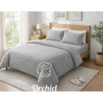 كيس لحاف بسوسته منقوش-اوركيد - 3 قطع - Image 5